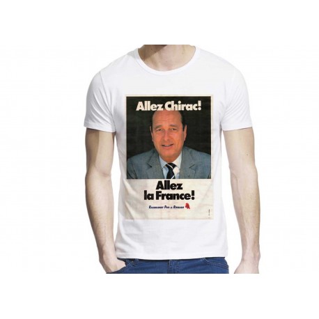 T-Shirt imprimÃ© Jacques-Chirac 475