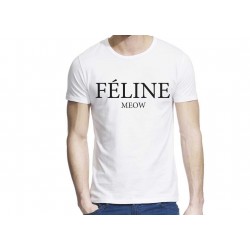 T-Shirt imprimÃ© FÃ©line