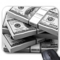 Tapis de souris personnalisÃ© billets