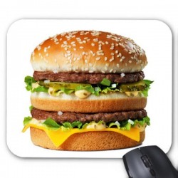 Tapis de souris personnalisÃ© hamburger 