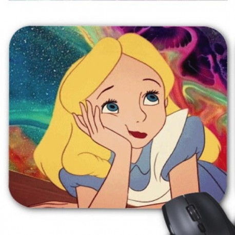 Tapis de souris personnalisÃ© alice au pays des merveilles swag 