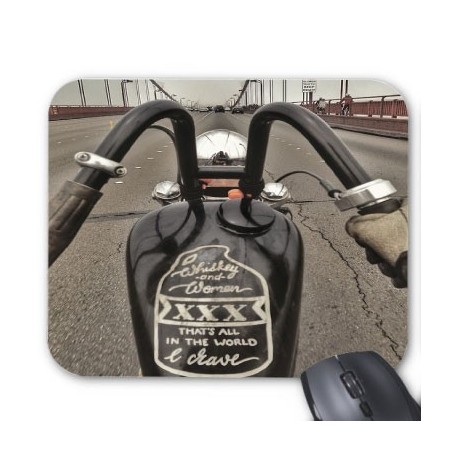 Tapis de souris personnalisÃ© moto 