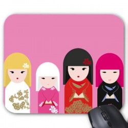 Tapis de souris personnalisÃ© poupÃ©e