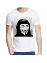 T-Shirt imprimÃ© anonymous ref 714