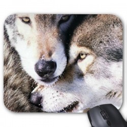 Tapis de souris loups ref 2450