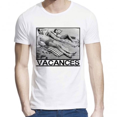 T-Shirt Jacques chirac vacances ref 790