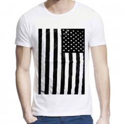 T-Shirt drapeau AmÃ©rique ref 813