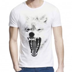 T-Shirt loup ref 815