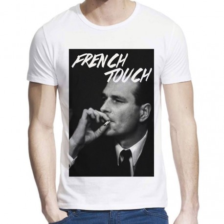 T-Shirt Jacques Chirac french touch ref 818