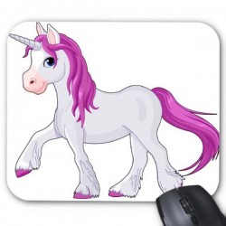 Tapis de souris licorne  