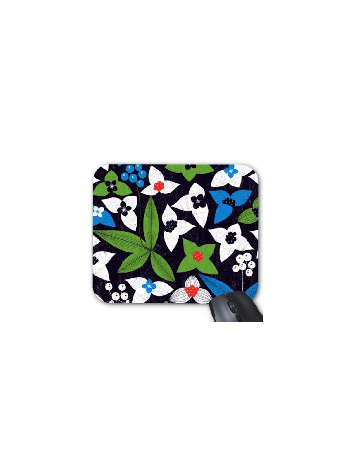 Tapis de souris fleurs