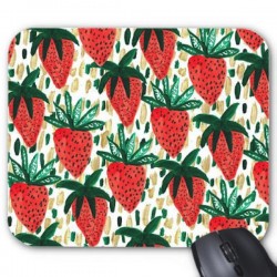 Tapis de souris fraise 