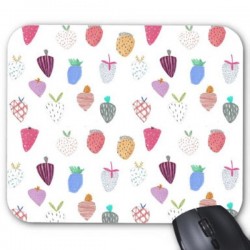 Tapis de souris fraise 