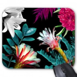 Tapis de souris fleurs 