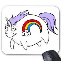 Tapis de souris licorne