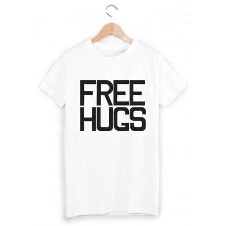 T-Shirt free hugs  ref 852