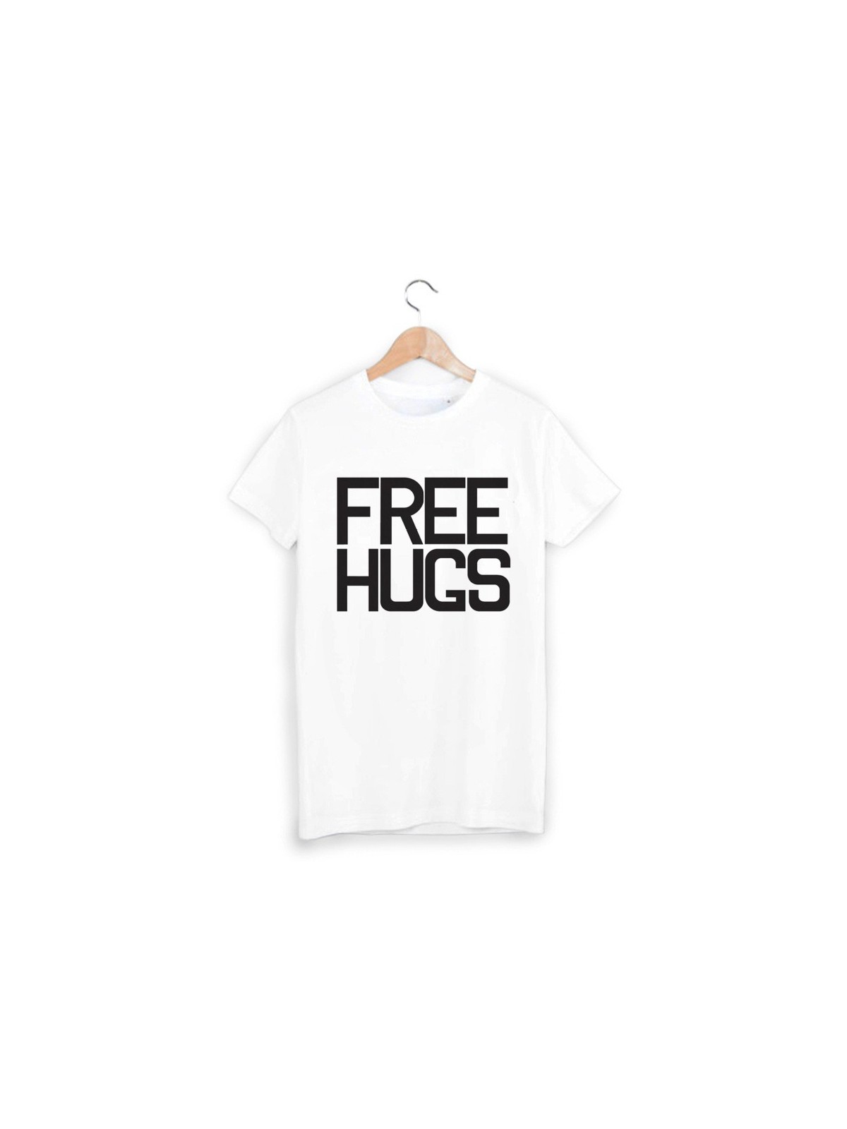T-Shirt free hugs  ref 852