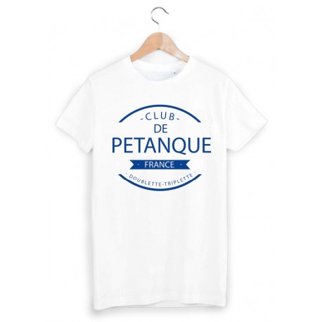 T-Shirt club de pÃ©tanque ref 873