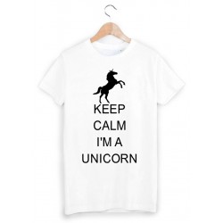 T-Shirt keep calm licorne ref 854