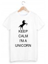 T-Shirt keep calm licorne ref 854