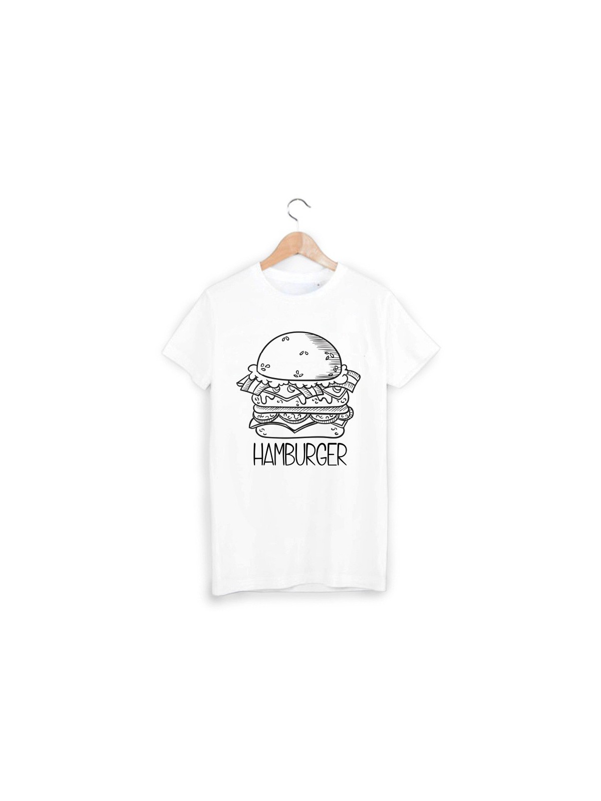 T-Shirt hamburger ref 895