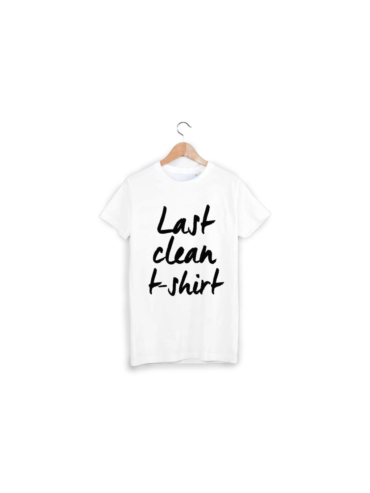 T-Shirt last clean t shirt ref 908