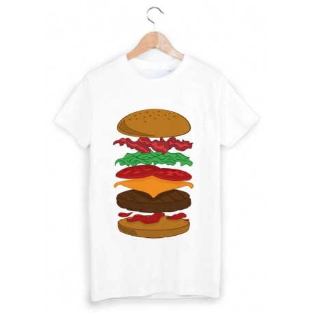 T-Shirt hamburger ref 837