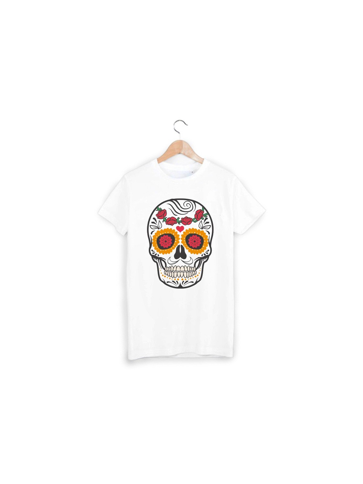 T-Shirt tÃªte de mort ref 865