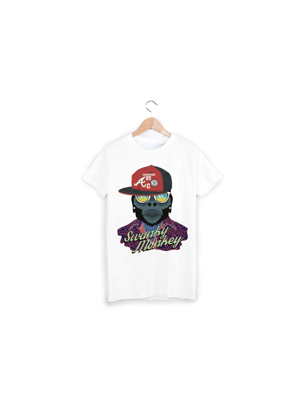 T-Shirt monkey hip hop ref 930