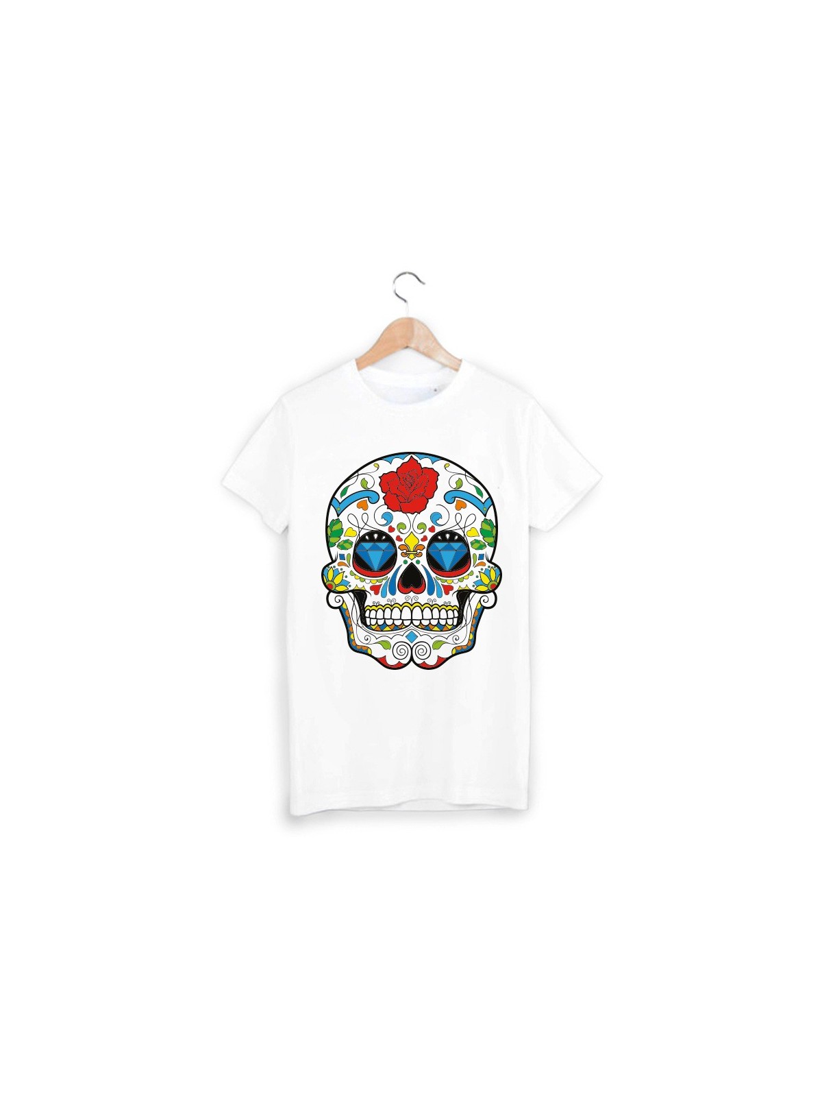 T-Shirt tÃªte de mort ref 951