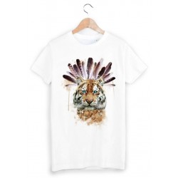 T-Shirt tigre indien ref 983