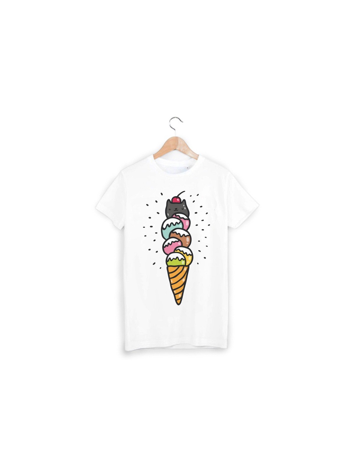 T-Shirt glace cute ref 995