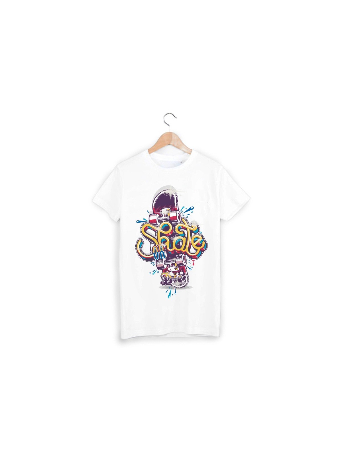 T-Shirt skate hip hop ref 1014