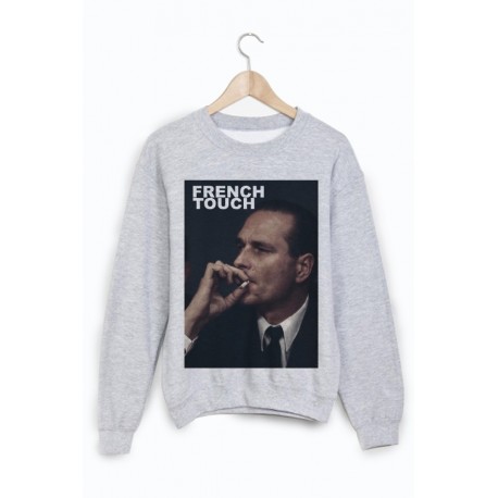 Sweat-Shirt Jacques Chirac french touch ref 617