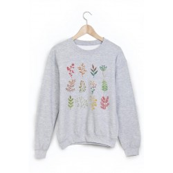 Sweat-Shirt illustration plante ref 891