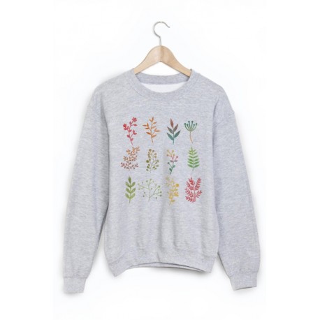 Sweat-Shirt illustration plante ref 891