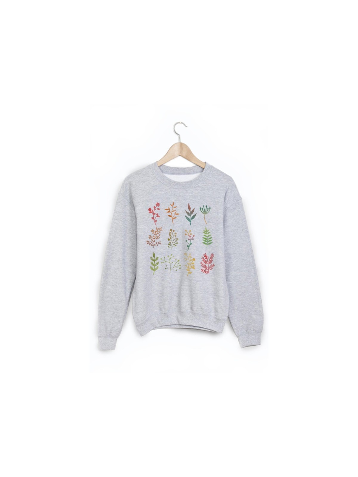 Sweat-Shirt illustration plante ref 891