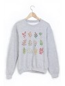 Sweat-Shirt illustration plante ref 891