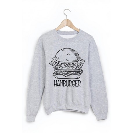 Sweat-Shirt hamburger ref 895