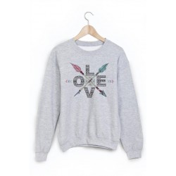 Sweat-Shirt love ref 923