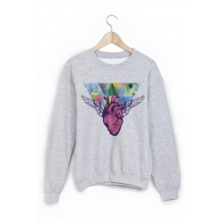 Sweat-Shirt coeur ref 976