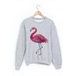 Sweat-Shirt flamand rose ref 978