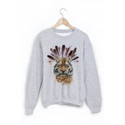 Sweat-Shirt tigre indien ref 983