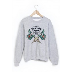 Sweat-Shirt tatouage ref 989