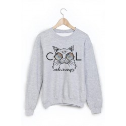 Sweat-Shirt chat cool ref 1000