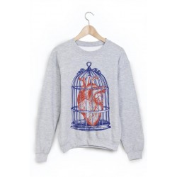 Sweat-Shirt art cage ref 1007