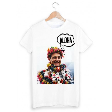 T-Shirt jacques chirac aloha ref 1024