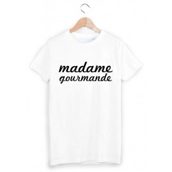 T-Shirt madame gourmande ref 1034