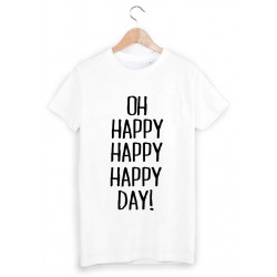 T-Shirt happy day ref 1057
