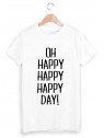 T-Shirt happy day ref 1057